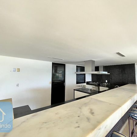 Apartamento Completo Com Vista Mar E Pe Na Areia Σαλβαντόρ Εξωτερικό φωτογραφία