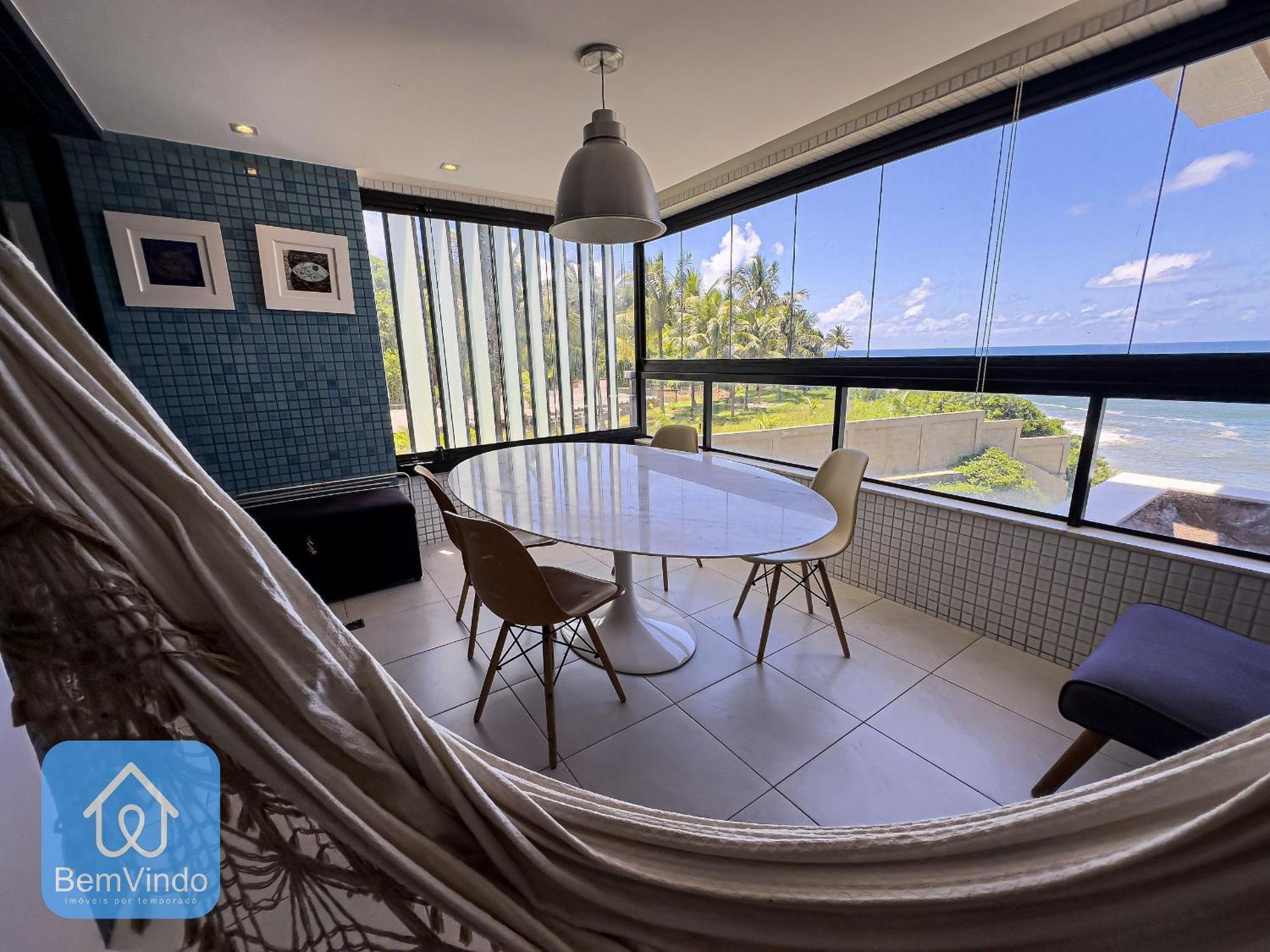 Apartamento Completo Com Vista Mar E Pe Na Areia Σαλβαντόρ Εξωτερικό φωτογραφία