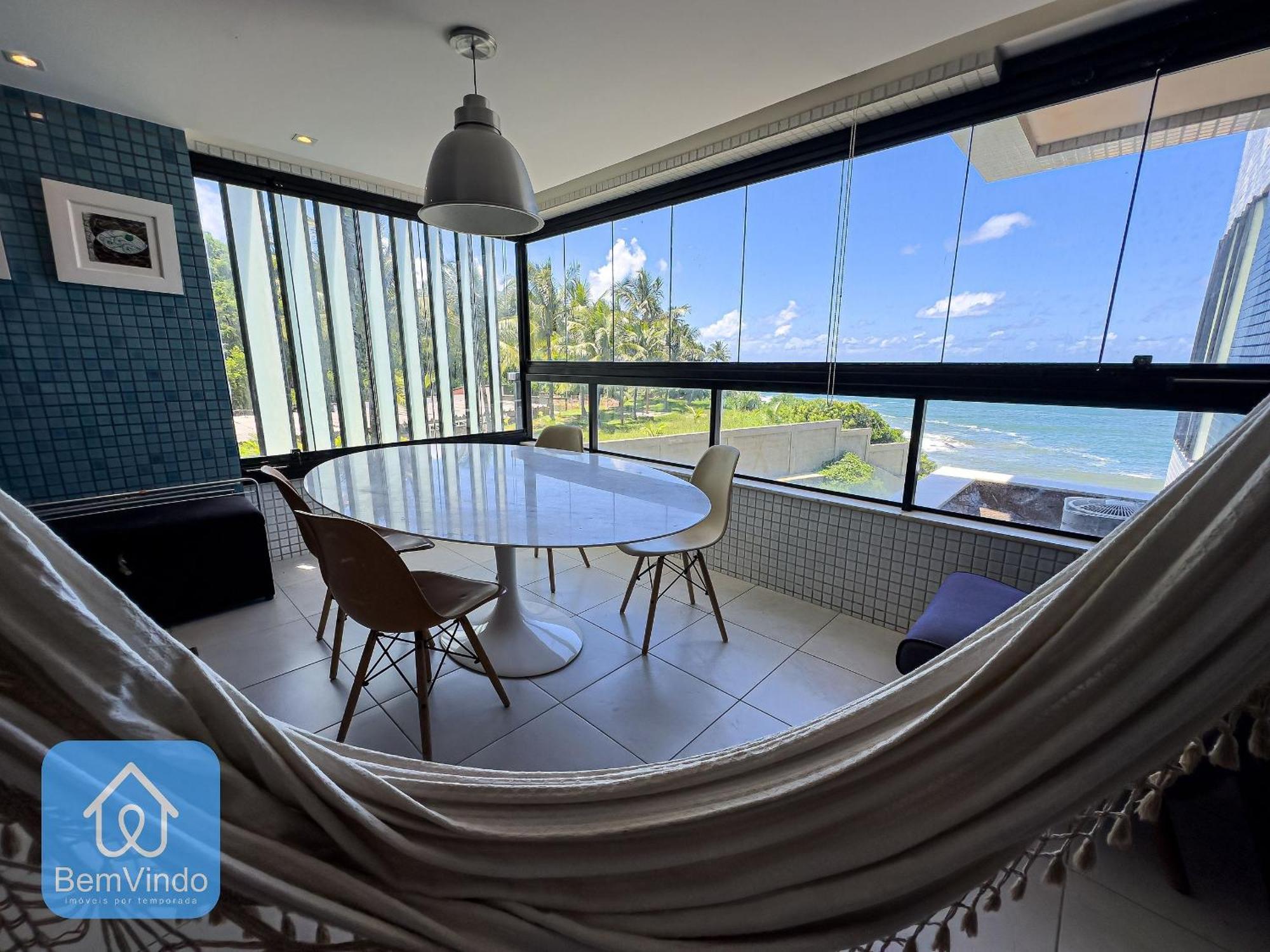 Apartamento Completo Com Vista Mar E Pe Na Areia Σαλβαντόρ Εξωτερικό φωτογραφία