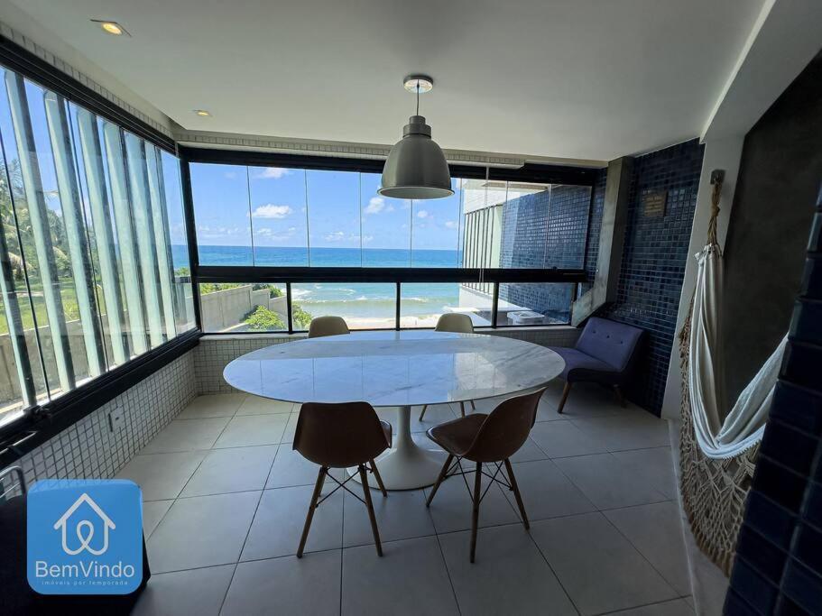 Apartamento Completo Com Vista Mar E Pe Na Areia Σαλβαντόρ Εξωτερικό φωτογραφία