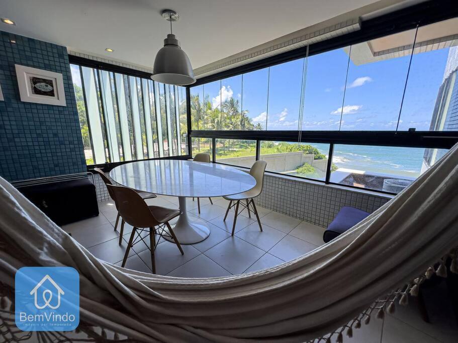 Apartamento Completo Com Vista Mar E Pe Na Areia Σαλβαντόρ Εξωτερικό φωτογραφία