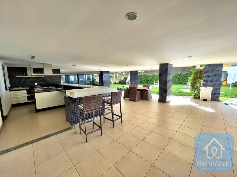 Apartamento Completo Com Vista Mar E Pe Na Areia Σαλβαντόρ Εξωτερικό φωτογραφία