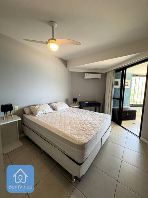 Apartamento Completo Com Vista Mar E Pe Na Areia Σαλβαντόρ Εξωτερικό φωτογραφία