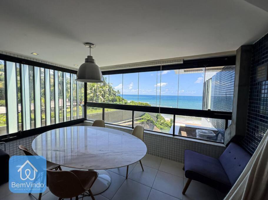 Apartamento Completo Com Vista Mar E Pe Na Areia Σαλβαντόρ Εξωτερικό φωτογραφία